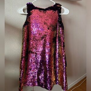 Fi & Mi girls Sparkling Sequin  Dress